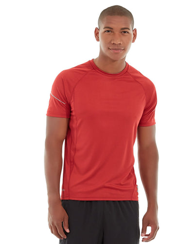 Atomic Endurance Running Tee (Crew-Neck)-M-Red