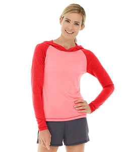 Ariel Roll Sleeve Sweatshirt-M-Red