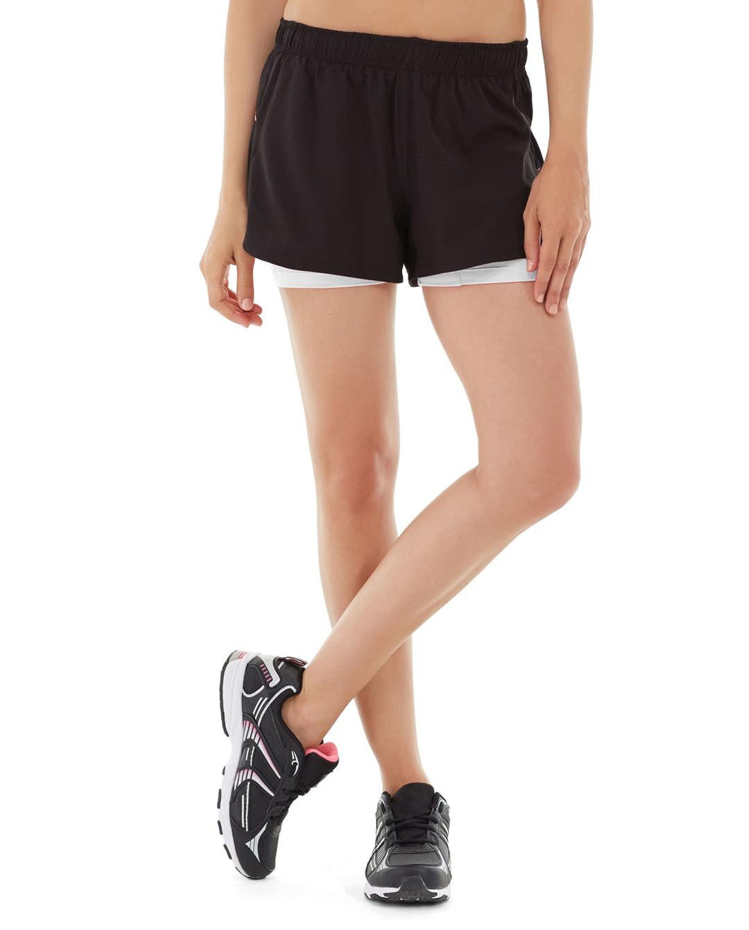 Ana Running Short-28-White